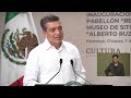 Andrés Manuel López Obrador Inauguración del Pabellón de la Reina Roja, ...