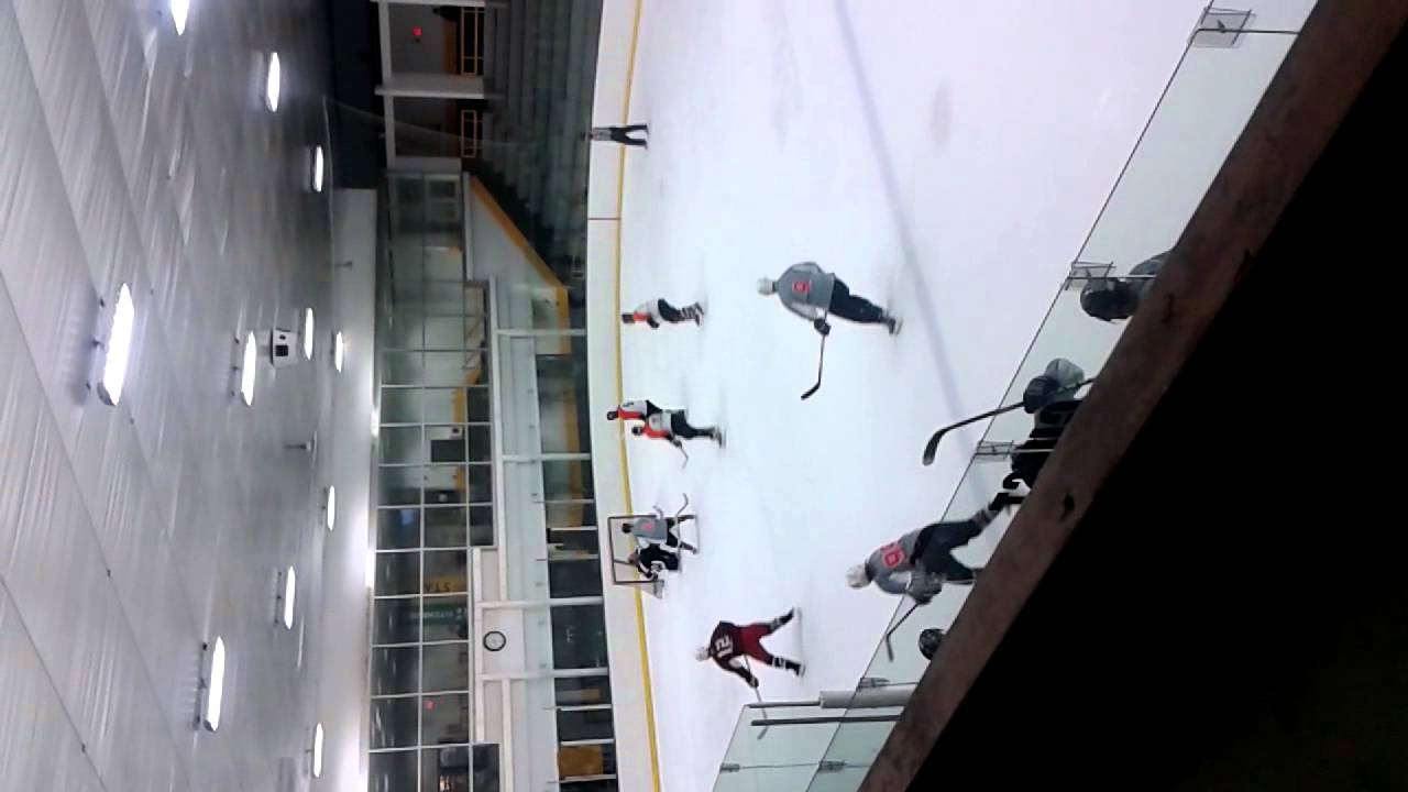 Ice hockey line change YouTube