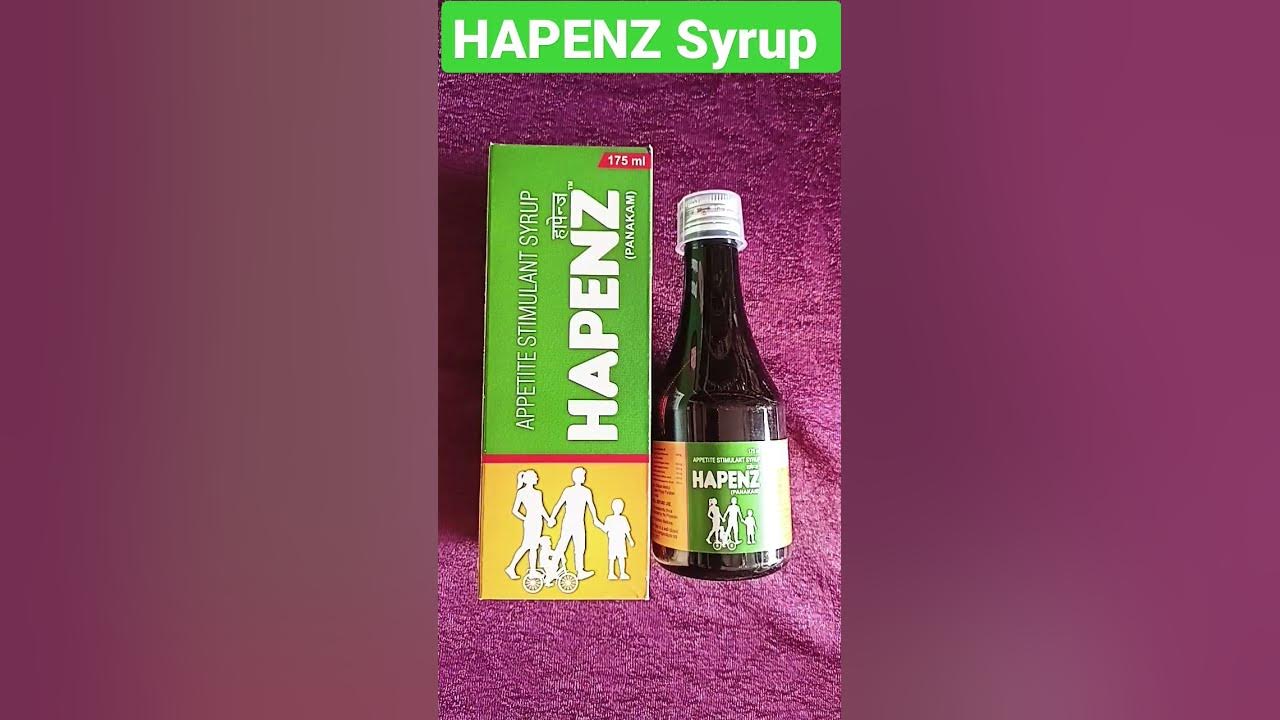 Hapenz Syrup work and appetite stimulant, carminative, stomachic,sorts