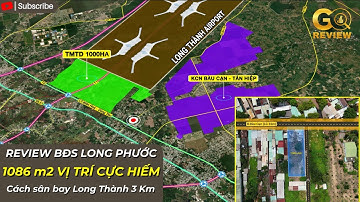 Review 1086 m2 mặt tiền đường Bàu Cạn, Long Phước | Vị trí siêu hiếm - Cách sân bay Long Thành 3 km