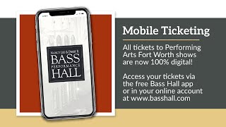 Mobile Tickets are Here!