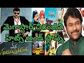Megastar Chiranjeevi Hits and Flops all movies list upto Mana Shankar varaprasad garu #chiranjeevi 