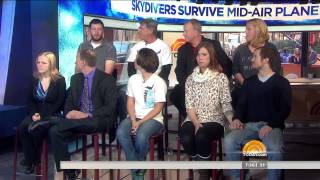 Today: Skydiving aircraft accident and interviews