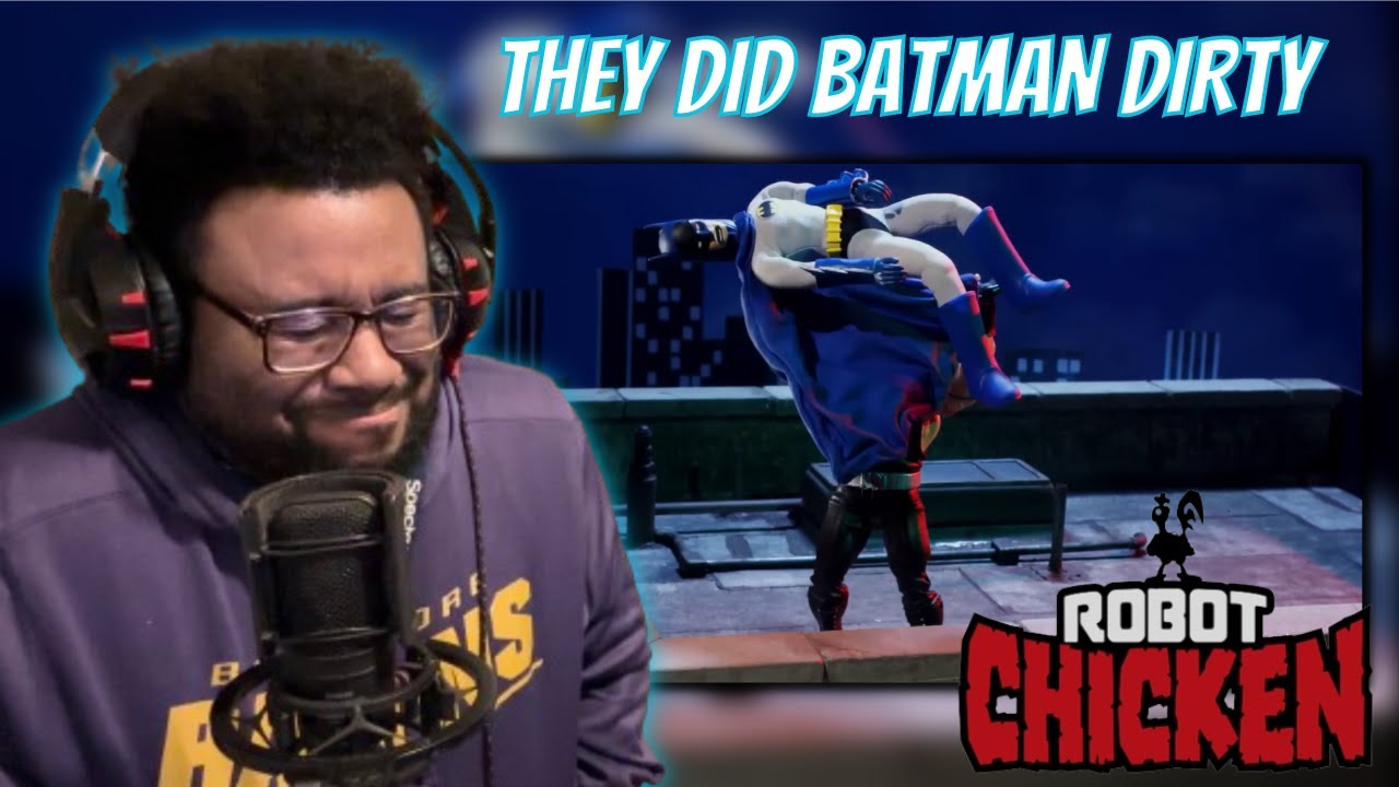 Try Not To Laugh | Robot Chicken - Best of Batman (Reaction)