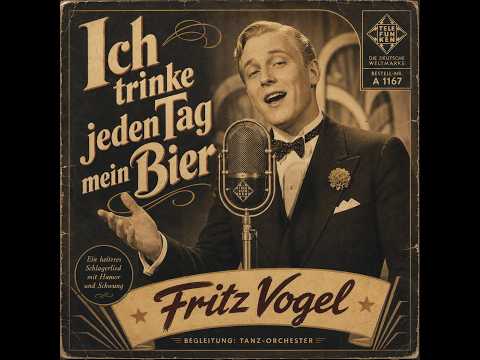 Fritz Vogel - Ich trinke jeden Tag mein Bier