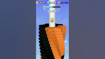 halix Stack Drop ball game parts 32 😀😘 || #stackball #youtubeshorts #viralshortsvideo #games