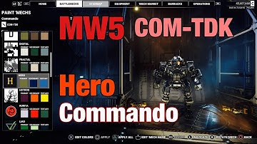 MW5:Mercenaries The Hero Commando COM-TDK