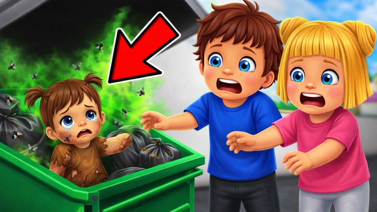 We Found A LOST BABY In A DUMPSTER! - YouTube