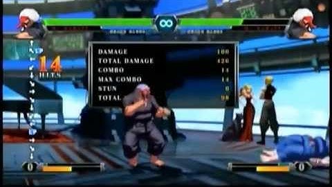 Basic Mr. Karate Combos KoF XIII