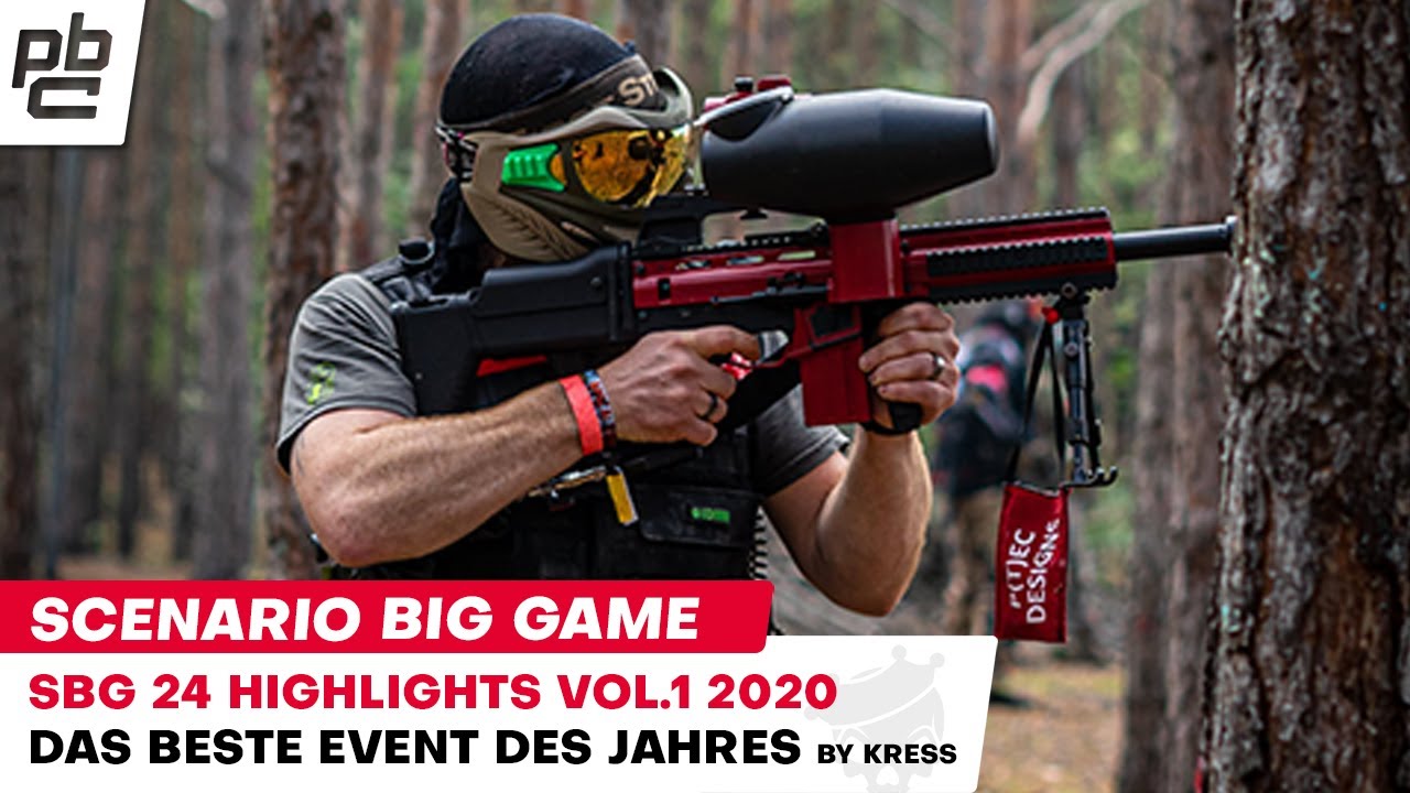 Scenario Big Game 24 Paintball Highlights 1 Ein Paintball Fest YouTube