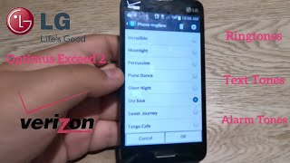 Download lagu Ringtones, Text Tones, Alarm Tones - LG Optimus Exceed 2