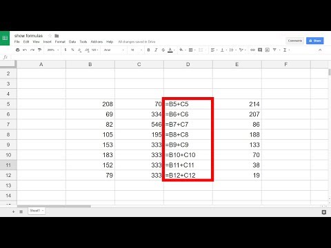 How to Google Sheets Show Formula
 | Quick Guide 2022