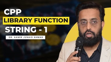 CPP   Library Functions String Part 1