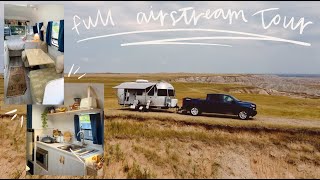 Airstream Tour: Full-time RV life in a Renovated Airstream!