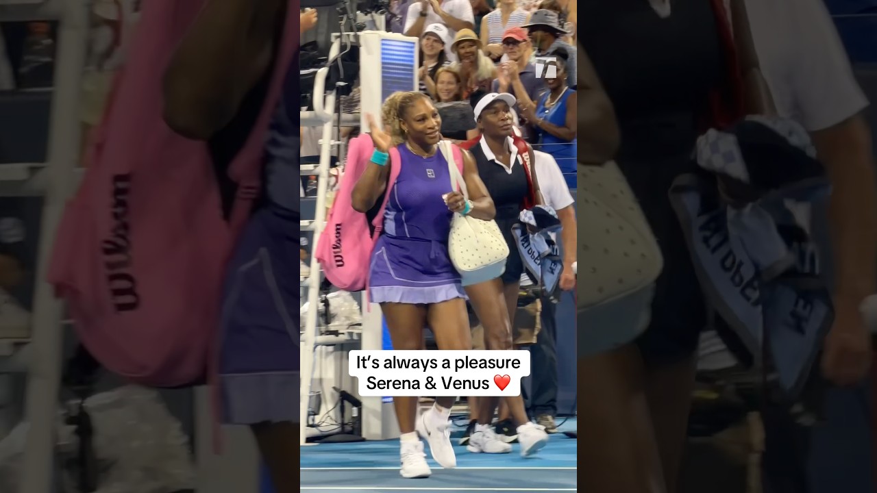 Until next time 👋 #serenawilliams #venuswilliams