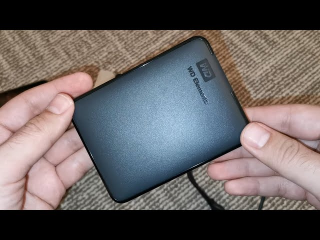 Test du disque dur portable WD Elements de 5 To