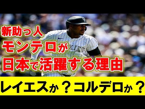 【カープ】モンテロ徹底分析!日本で活躍する理由が判明!?他球団のドミニカン選手選手と比較してポジる!【広島東洋カープ】