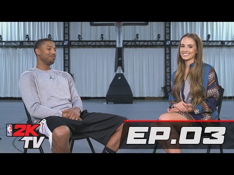 Michael B. Jordan Talks NBA 2K17 MyCAREER - NBA 2KTV S3. Ep. 3