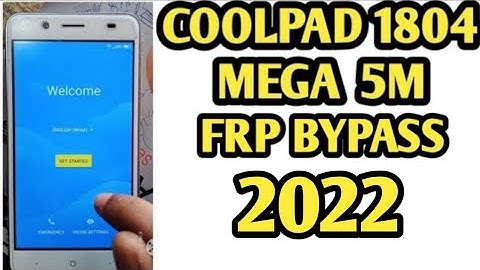 Coolpad 1804 frp bypass without pc | Coolpad mega 5m frp bypass without pc 2021 | stock roms |