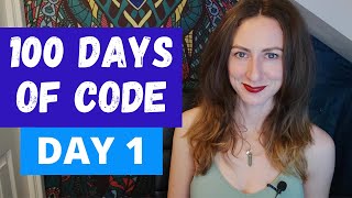 SETTING UP A REACT PROJECT | 100 DAYS OF CODE | DAY 1 | CAREER AND TECH ADVICE CHANNEL | LILLY CODE