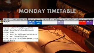 AKW103 Assignment My Classes Timetable