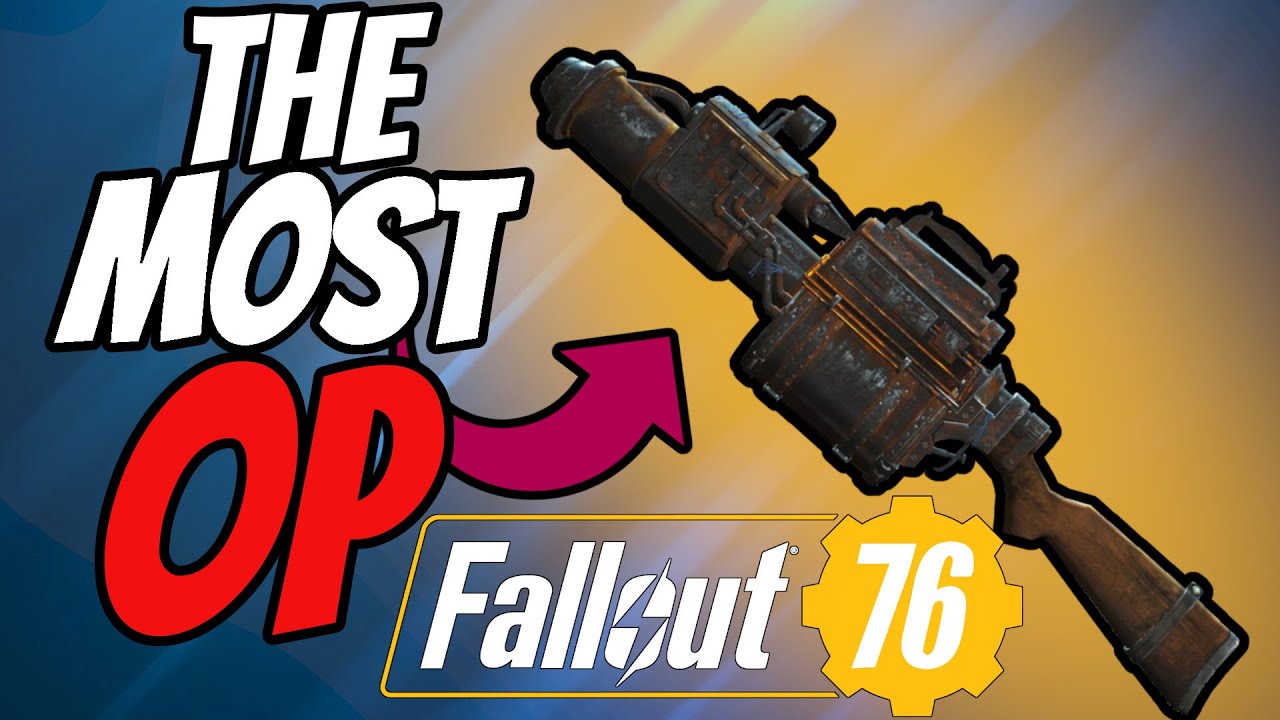 Fallout 76 Is the Railway Rifle the most OP? YouTube