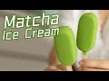 Crispy Matcha Ice Cream very crispy自制生抹茶脆皮雪糕，听听这脆皮的声音~|曼食慢语