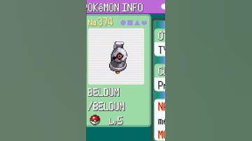 First Stop Post Game; retrieve my Shiny Beldum from Steven
