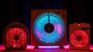 😴 2 Fan Heater Sounds and Fan Noise with White Noise for Sleeping, Relaxing and Help Baby Sleep