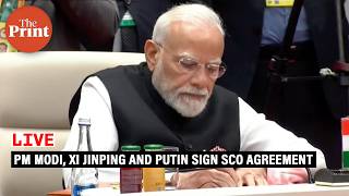 LIVE : PM Modi, Putin, Xi Jinping agreement signing at SCO Summit