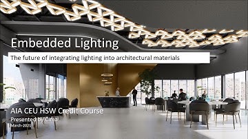 Brad Koerner - Cima - CEU AIA HSW - Embedded Lighting