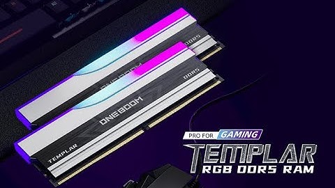 KingSpec Launches OneBoom Series High-Performance DDR5 RGB-Templar