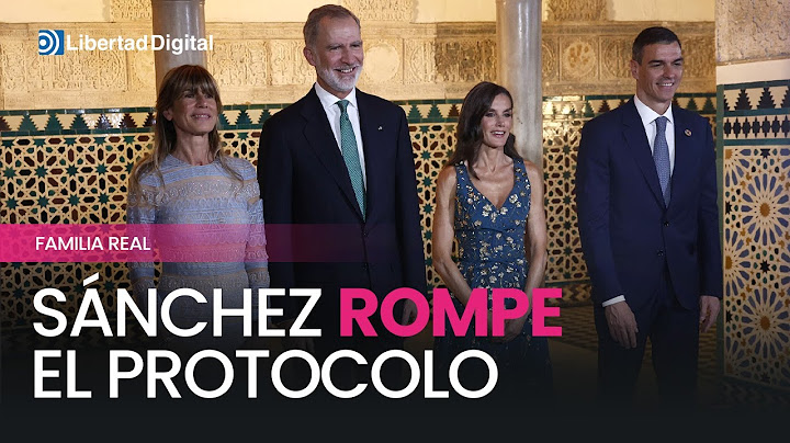 Sánchez y Begoña, protagonistas de un nuevo fallo de protocolo ante los Reyes en Sevilla