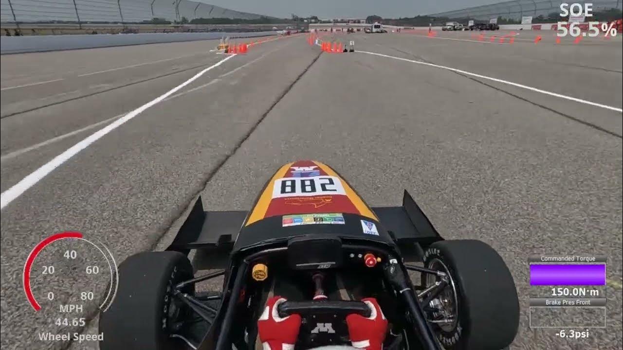 [EV] FSAE Michigan Electric Autocross Fastest Lap Gopher Motorsports