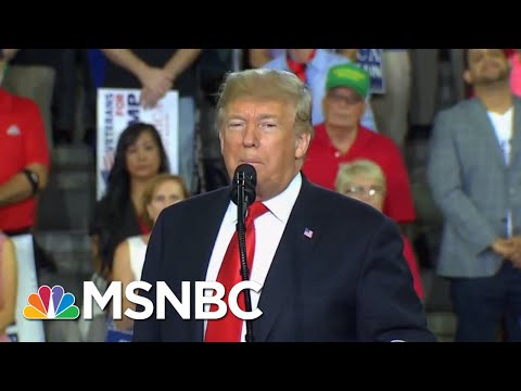 President Donald Trump Holds Campaign Rally As Hurricane Pummels Florida | The Last Word | MSNBC