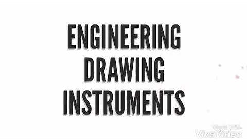 Engineering drawing instrument part 1