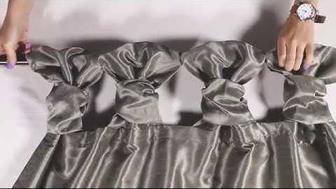 Twist Tab Window Curtain