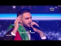 لحظة اعلان النتائج وفوز يعقوب شاهين Yacoub Shaheen بلقلب  اراب ايدول  Arab idol 2017