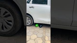 car tyre balloon pop @Funnybaloon_show #shortvideo #viral #funny #balloon #shortsfeed #trending