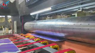 fullyvacuumtransfer computerized 5-colors flexo printer coating slotter die cutter vibrator stacker