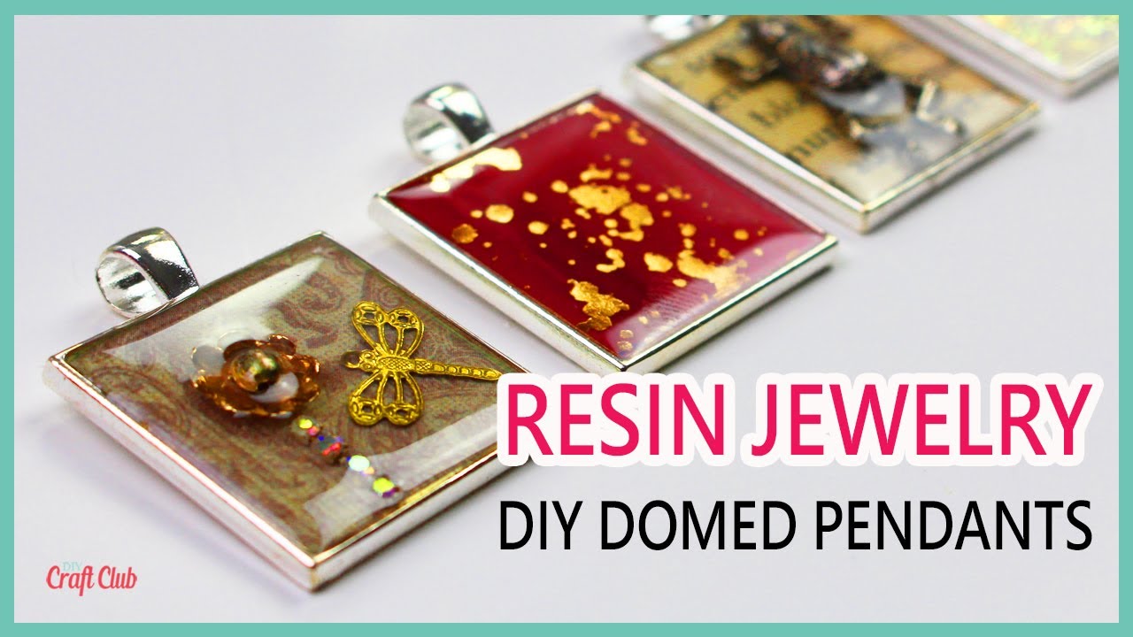 How To Make Freeform Resin Beads & Pendants  Resin jewelry making, Resin  jewelry, Resin beads