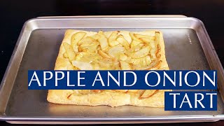 Apple & Onion Tart Broke But Bougie