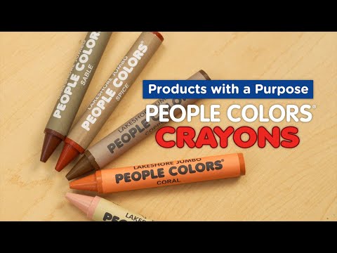 Lakeshore 8-Color Jumbo Crayons - Student Pack