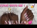 NAIL VLOG | COME WITH ME TO GET MY NAILS DONE | 💅 TheRealKay