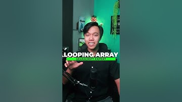 LOOPING ISI ARRAY PADA JAVASCRIPT