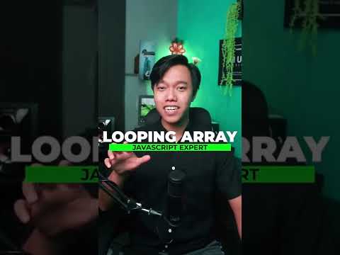 LOOPING ISI ARRAY PADA JAVASCRIPT