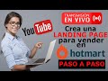 Repetición: ¿Cómo crear una Landing Page para vender en Hotmart?🤑 [TUTORIAL PASO A PASO]