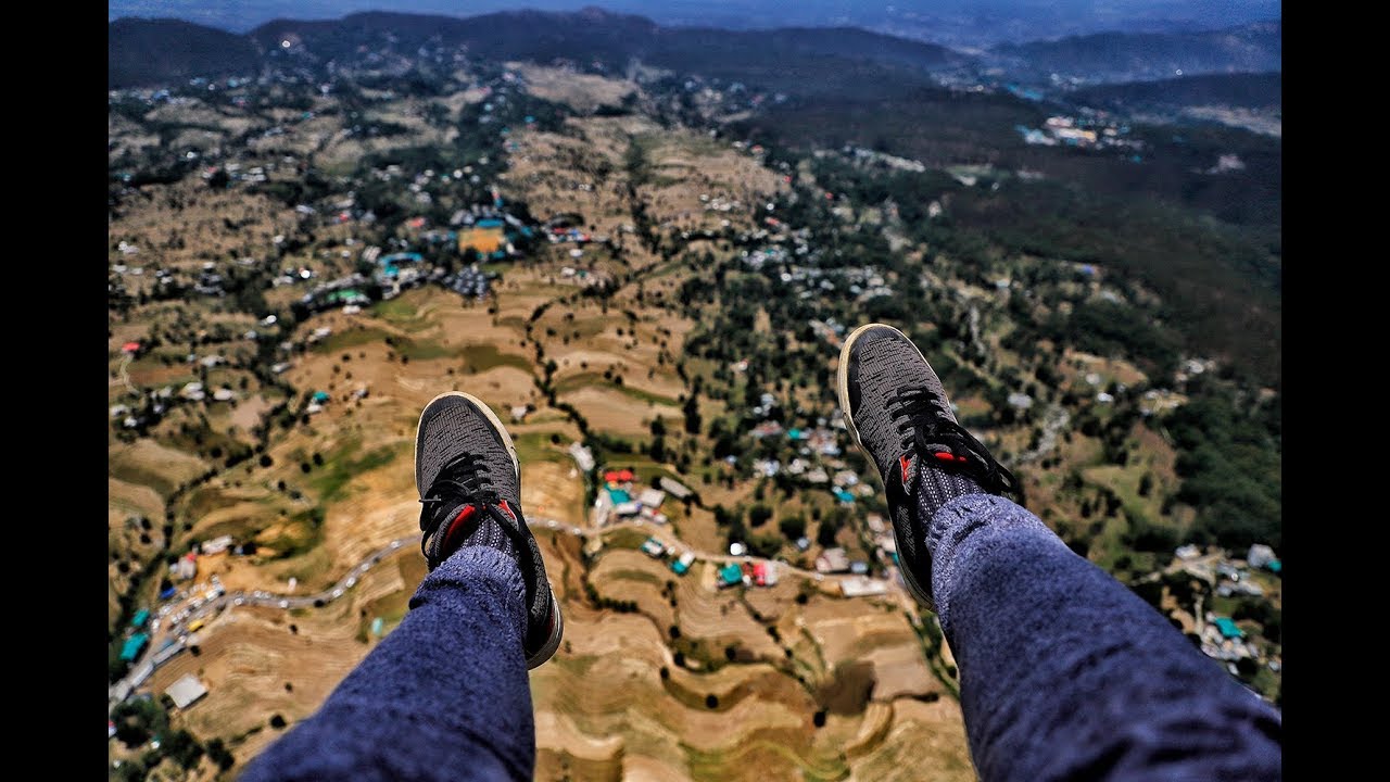 Jumped off from 7500 ft with a Parachute || Himalayan Diaries || Adventure Travel