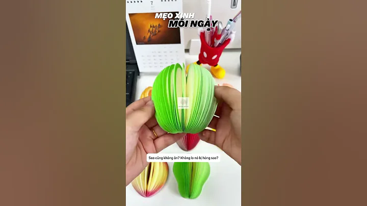 Ghi Chú Trái Cây Rất Bắt Mắt