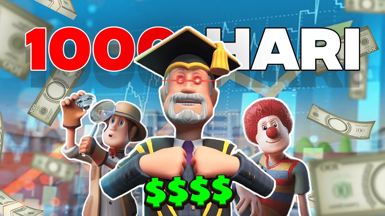 1000 Hari Membangun KAMPUS Untuk Di Eksploitasi Demi PROFIT - Two Point Campus